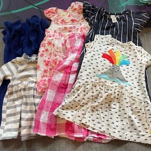 Set of 6 size 18-24 dress bundle